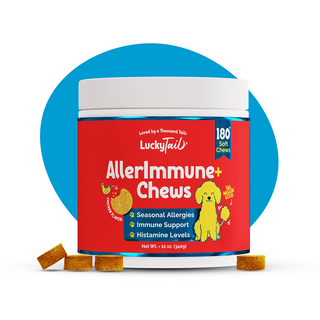 Allergy and Immunity Chews - Natural Allergy Relief for Dogs - Chicken Flavor - 180 Count