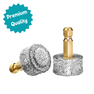 Two premium quality LuckyTail Nail Grinder pet nail buffing heads